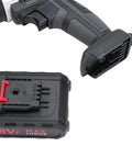 Heavy Duty Brushless Cordless Drill And Driver Workhorse Combo Featuring 350 Watt Motor And 1450 Rpm Speed for easily powered battery and handle.