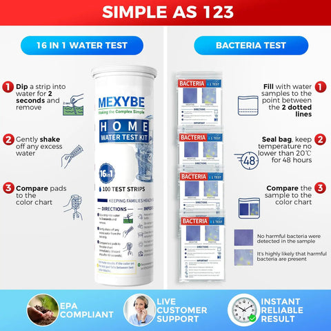 Top Tier Home Water Test Kit For Drinking Tap And Well Testing Offering Straight Up Results for easy at-home testing guide.