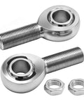Killer 3/4 Inch Heim Joint Rod End Kit For Your Rig,.750 Chrome Plated Chromoly with left and right hand threads and jam nuts.