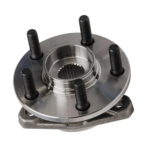 Front Wheel Bearing Hub Assembly Pair Fits 1995 Through 2006 Dodge Stratus Chrysler Sebring Cirrus Plymouth Breeze with 5-bolt design.