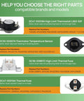 Image of compatible brand and model parts for Back Up And Running Dryer Heating Element Replacement Kit 5300W 240V.