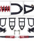 12 Inch Front Suspension Swing Arm Kit For Go Karts And ATVs DIY Ready Metal Swingarm Assembly Upper Lower Set 340mm