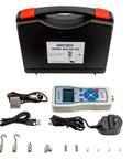 Workhorse Digital Force Gauge With External Micro S Beam Load Cell Delivering 100 Newton Capacity with accessories and case