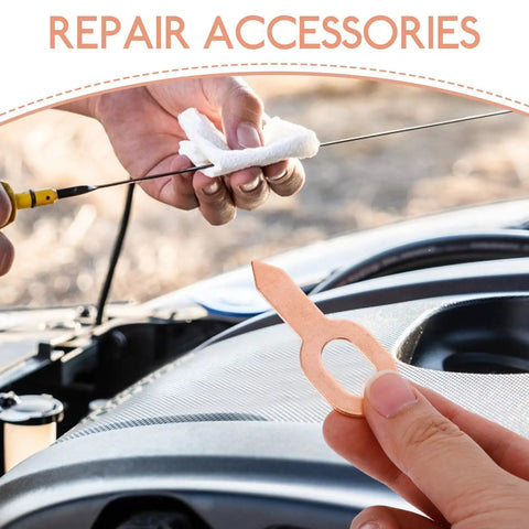 Using Dent Puller Rings Kit 50 Piece Multifunctional Auto Body Tool Set Made Of Iron For Automotive Sheet Metal Repair