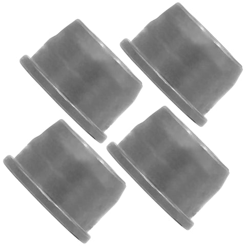 Tough As Nails Set Of Four Front Wheel Bushing Bearings For John Deere S100 S120 S130 S140 S160 S170 Lawn Tractors, gray bushings.