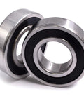 Heavy Duty Two Pack C3 Precision Deck Spindle Bearings Packed With Long Lasting Synthetic Grease For Toro And Exmark Lawn Mowers, steel and sealed design.