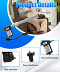 Man assembling electric sofa with KDPT007-115 Linear Actuator Replacement For Electric Sofa Lift Chairs And Power Recliners Kaidi Motor.