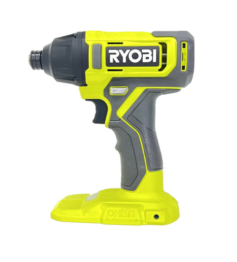 18V Cordless 1 Quarter Inch Impact Driver Kit With 1.5Ah Battery And Charger, Variable Speed Trigger, Green, side view