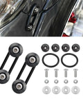 Universal Car Bumper Quick Release Kit With Billet Aluminum Fasteners And O Ring Seal for front and rear bumpers trunk hatch
