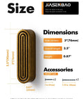 Dang Fine Vintage Antique Brass Cabinet Pulls Built Heavy Duty With Solid Zinc Alloy and Spot On 3 Inch Hole Spacing for Kitchen Drawer dimensions and specifications