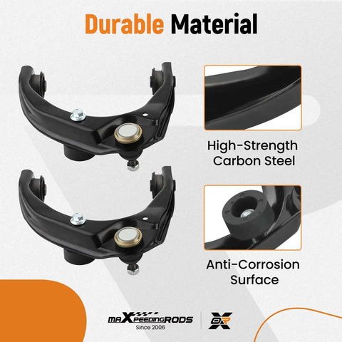 14 Piece Front Suspension Replacement Kit For Ford Fusion And Mercury Milan, high-strength carbon steel control arms with anti-corrosion surface.