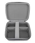 Interior view of the Road Warrior Hardshell Projector Travel Case With Thick Eva Padding And Tear Resistant Nylon Shell.