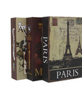 Hidden Book Safe With Secret Compartment And Combo Lock 8.7 By 6 By 2 Inches Bible Sized Hollow Safe with book covers visible
