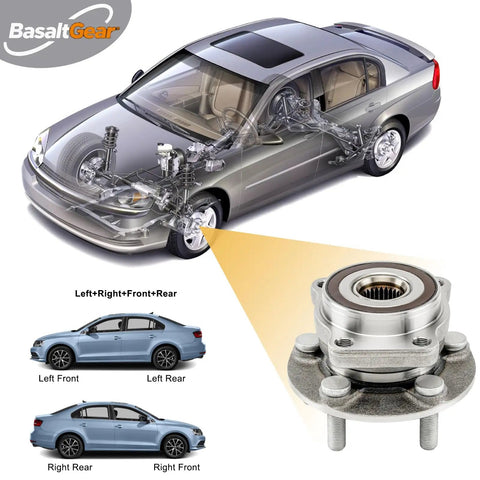 Built Tough For Street Cruising This Rock Solid Pair Of Front Wheel Hub And Bearing Assemblies with encoder ABS type for Subaru.
