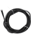 Professional Grade Drain Auger Attachment With Six Sharp Cutting Blades And Five Meter Flexible Steel Cable, coiled cable