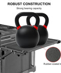 Magnetic Tool Tray With Foldable Aluminum Platform For Space Saving Setup, Rubber Coated Surface And Strong Magnetic Holder