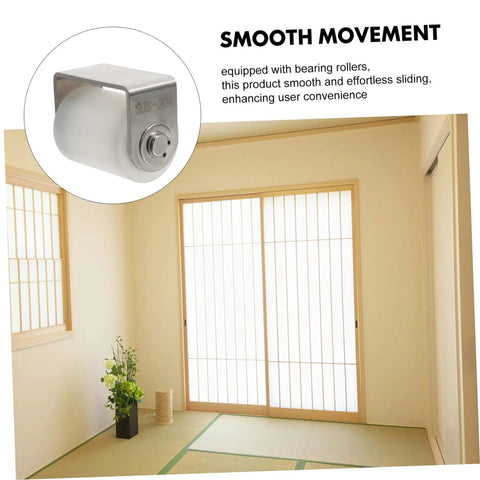 Heavy Duty Stainless Steel And Nylon Sliding Door Roller With No Hassle Glide and Roll Smooth Caster Wheels For Residential Home Renovation Track Replacement System in detail.