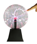 8 Inch Plasma Ball Light Interactive Touch Responsive Orb Lamp For Desk And Office Dope Sound Reactive Science Gadget Portable Tabletop Decor Gift For Students And Tech Enthusiasts with touch-activated plasma streams