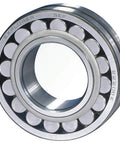 22216 Ek C3 Spherical Roller Bearing With 80 Millimeter Bore And 140 Millimeter Outer Diameter two row steel construction shown from front view.