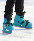 Inline Skate Replacement Straps 2 Pack With Adjustable Universal Buckles on blue ice skates for a smooth fast ride