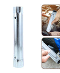 Heavy Duty Hardened Steel Socket Wrench For Rv Water Heater Element Removal Tough As Nails Multi Function Tubular Spanner Breaks Loose 34Mm 40Mm Seized Nuts Fast showcased at different angles.