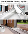 Multipurpose Powder Duster Applicator With Manual Spray Bottle used for corner spaces and sliding door tracks