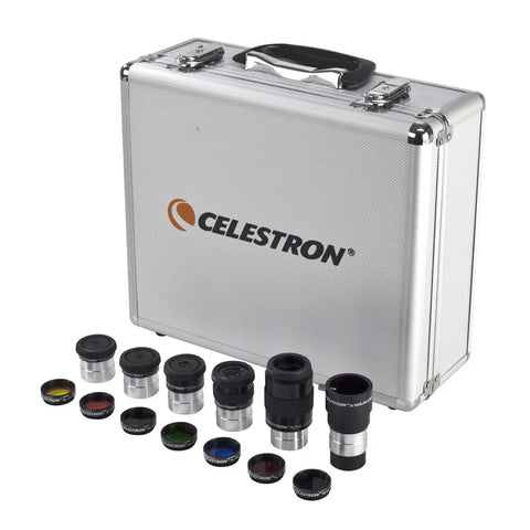 NexStar 8SE Computerized Telescope Bundle With 8-Inch Schmidt-Cassegrain Optics, Eyepiece And Filter Accessory Kit