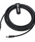 Score This Tough As Nails Heavy Duty M8 A Code 4 Pin Male To Female Extension Cable, 10m, IP67 waterproof for sensor connectors.