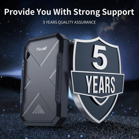 2TB Portable SSD Ultra Fast With Beast Speeds 2050 MB Per Second USB 3.2 Gen2 Type C External Solid State Drive displayed with 5-year quality assurance badge