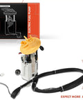 Heavy Duty 5 Pin Electric Fuel Pump Module Assembly Quick Swap For Volvo S60 V70 XC90 S80 XC70 2003 To 2007 with yellow top and wiring.