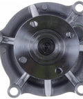 Premium Engine Water Pump With Integrated Seal And Bearing For Superior Cooling Performance view from the top showing the sealed shaft design.