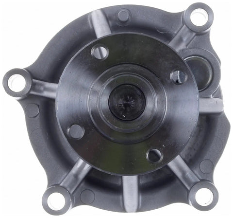 Premium Engine Water Pump With Integrated Seal And Bearing For Superior Cooling Performance view from the top showing the sealed shaft design.