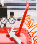 Air Pressure Gauge For Air Compressor With One And A Half Inch Dial Center Back Mount One Eighth Inch NPT Zero To One Hundred Sixty PSI Two Pack