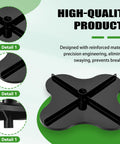 Heavy-Duty Fertilizer Spreader Impeller For Stand-On 125-Pound Spreader Wobble-Free Reinforced N2320 Replacement With Vertical Rib Design