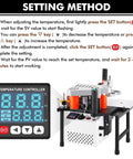 Portable Edge Banding Machine For Woodworking With Curve And Straight Line Banding Capabilities Double Sided Glue Coating