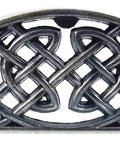 Set Of 6 Heavy Duty Celtic Cabinet Pulls In Old Silver Top Shelf Vintage Cup Handles For Kitchen Drawers Rock Solid Performance With Included Mounting Hardware A Real Deal Upgrade For Your Home Decor Game - detailed Celtic design in old silver finish.