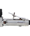 Hella Versatile 1/4 Inch Air Angle Die Grinder With Bendable 90 Degree Pivot Head Variable Speed Aluminum Body Pneumatic Tool for grinding.