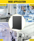 Qugurlid Wall Mounted Lab Drying Rack With 52 Rods And Drainage Outlet Made From Durable Polypropylene in laboratory settings.