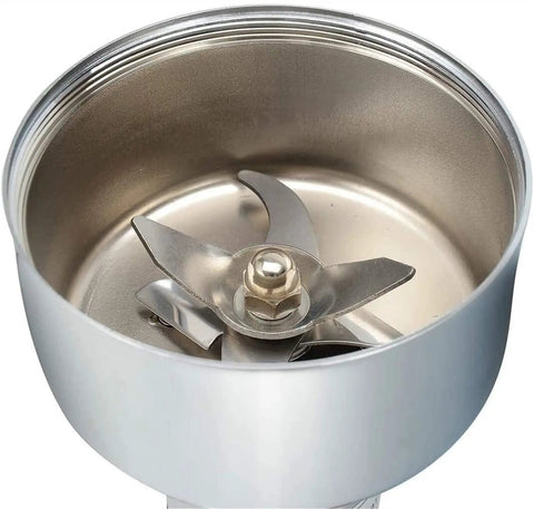 Stainless steel blades of High Speed Electric Grain Grinder For Herbs And Spices Swing Type Commercial Grain Mill