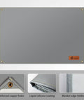 Heavy Duty Welding Blanket 6x8 Ft Silicone Coated Fireproof Shield for Sparks with reinforced copper holes