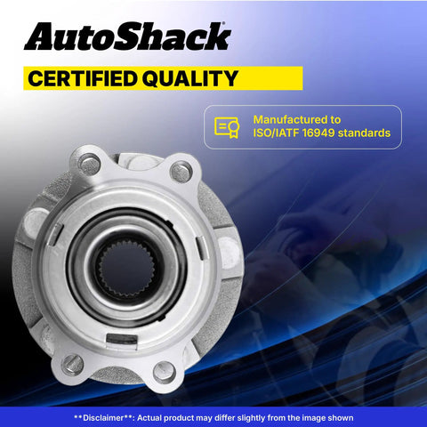 Front Wheel Hub Bearing Assembly For Dodge Journey 2009 To 2020 5 Lug Direct Drop In Swap Heavy Duty Build close-up view