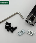 80 Piece M6 T Nut Screws Kit For 1010 1020 Aluminum Extrusions with screws, T nuts and hex wrench on display