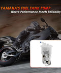 Direct Fit Fuel Tank Pump Module Assembly For 2004-2009 YZF R1 R6 R6S Sport Bikes with motorcycle and pump image