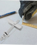 12 Pack Heavy Duty Toggle Bolts And Wedge Anchors For Hollow Walls Drywall Fasteners Kit with ruler and utility knife