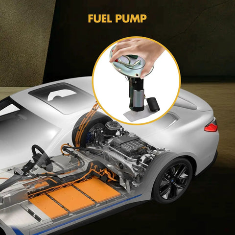 Heavy Duty Electric Fuel Pump For Honda CRV 1997 1998 1999 2 Liter 4 Cylinder Direct Fit Replacement shown installed.