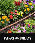 Beefy 6 Inch Landscape Staples 50 Pack 11 Gauge Galvanized Steel Stakes With Ultra Sharp Tip anchoring garden irrigation line