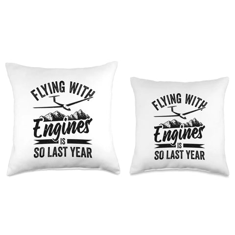 Dope Sailplane Throw Pillow For Aviation Enthusiasts And Glider Pilots Who Live For Soaring Skies And The Craft Of Flight Decor Gift