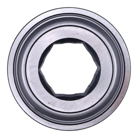 One Point Five Inch Heavy Duty Replacement Bearing For John Deere Balers 210Rrb52Sp1 top view showing the hex bore and seal design.