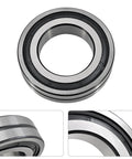 Built Tough Industrial Spherical Roller Bearing 80Mm Id X 140Mm Od X 33Mm Thickness shows smooth metal finish and sealing detail.