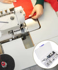 Heavy Duty Sewing Machine Replacement Screw And Spring Kit For Industrial Flat Machines, All-In-One Metal Fasteners Set With Bobbin Case Spring, Needle Plate Screws, Universal Compatibility, Sturdy Parts, in plastic case